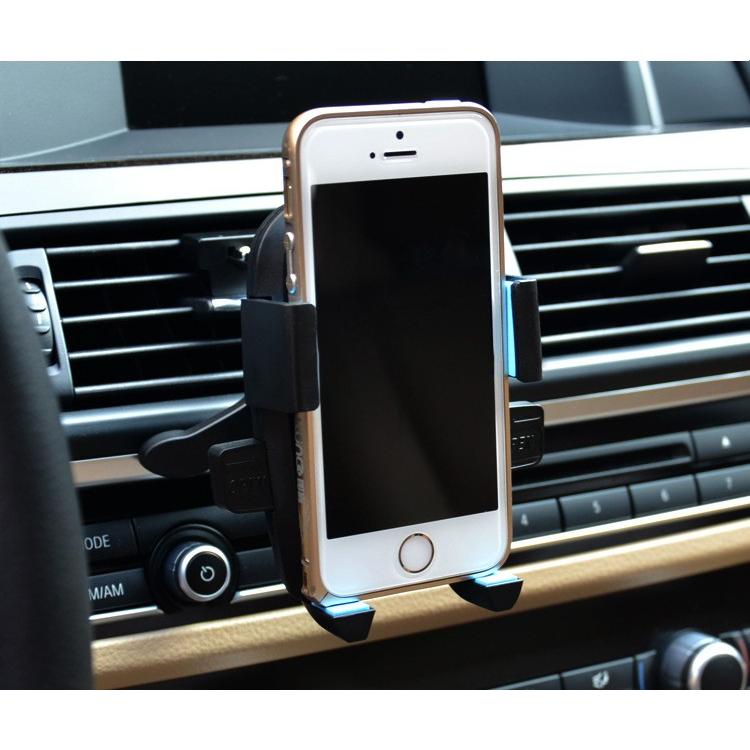 カー　車用　iPhone スマートフォン スタンド 車載ホルダー エアコン吹き出し口取付　360度回転可能 |  | 01