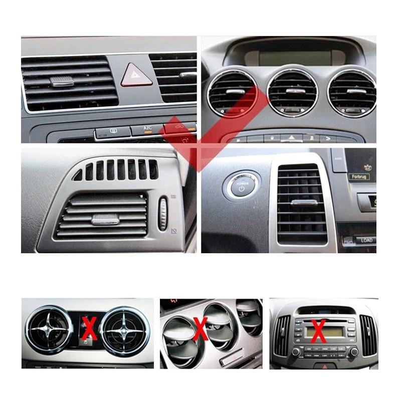 カー　車用　iPhone スマートフォン スタンド 車載ホルダー エアコン吹き出し口取付　360度回転可能 |  | 02