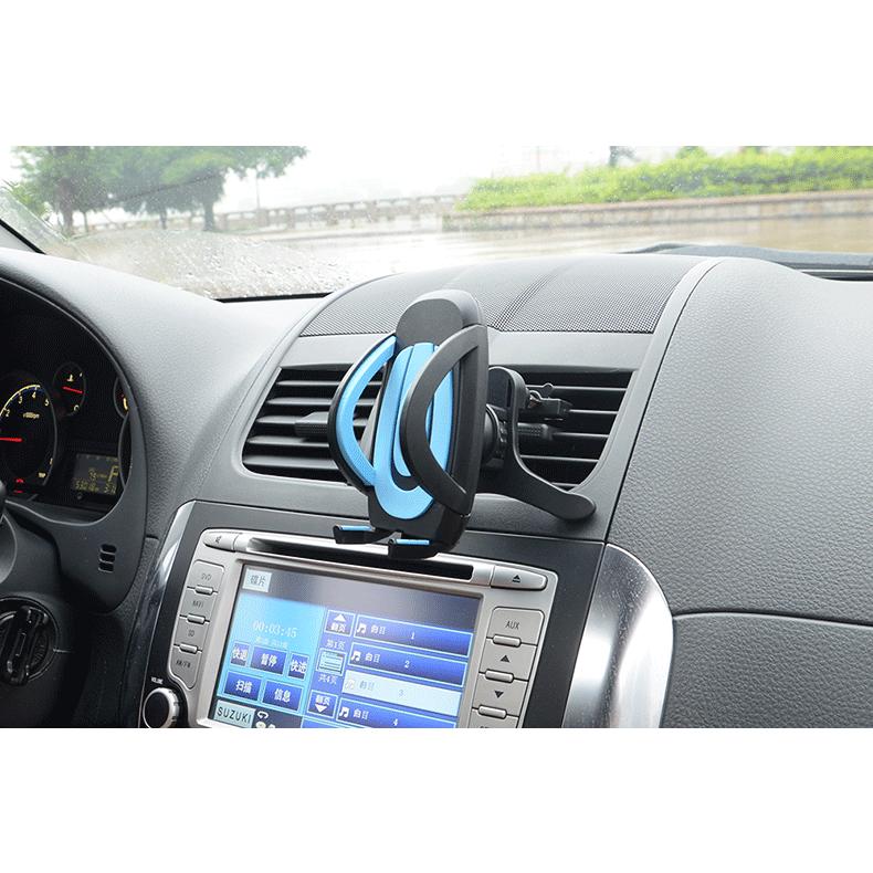 送料無料 新登場　スマートフォン スタンド 車載ホルダー エアコン吹き出し口取付 360度回転可能 |  | 03