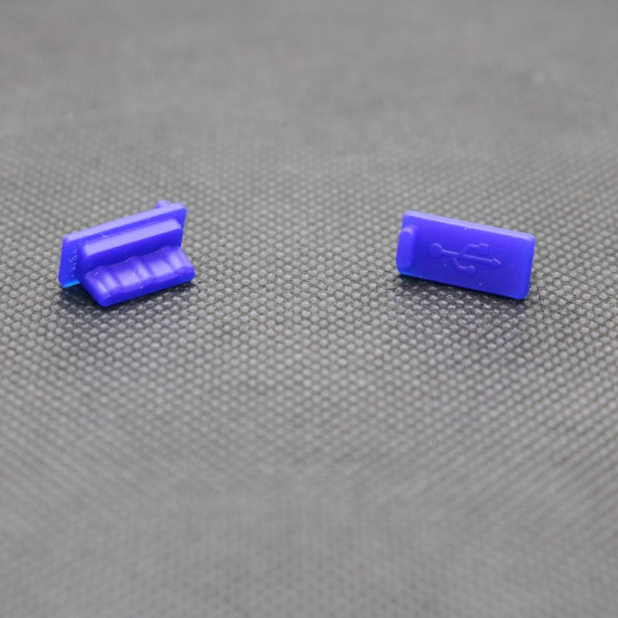 メール便無料発送　防塵USBポート　TypeAポート用　保護キャップ　USB 端子  シリコン コネクタカバー　メス　2個セット |  | 04