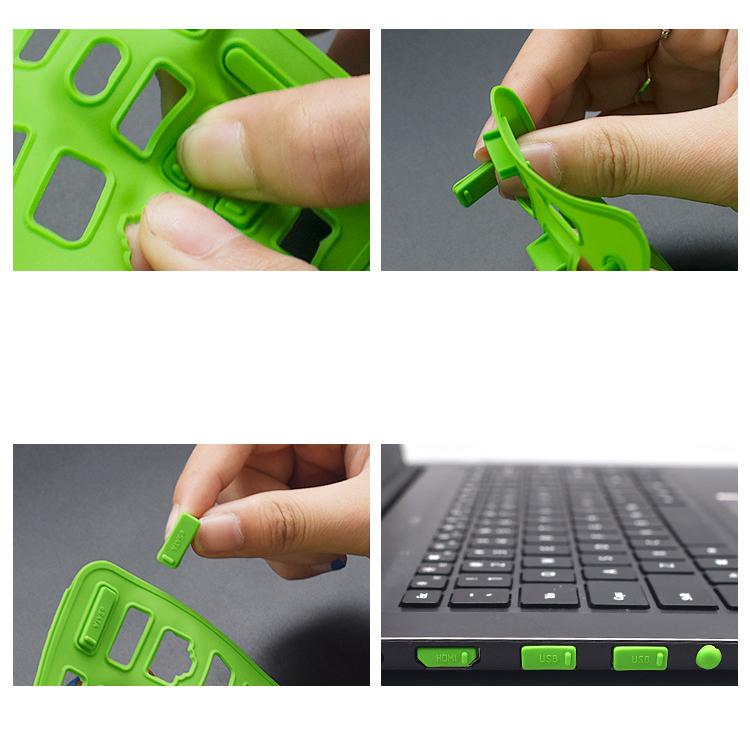 16ヶ入　セット　メール便無料発送　PC　パソコン　ノート　VGA　USB　防塵HDMI　SD　HDMI　　ポート用　保護キャップ　端子  シリコン コネクタカバー　 |  | 10