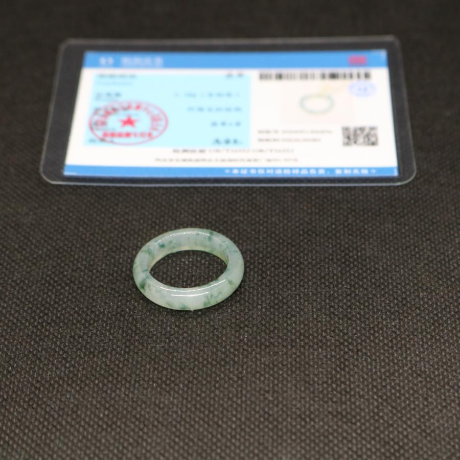 男女兼用　17号　18号　指輪 リング ミャンマー天然翡翠　ジェイダイト　ヒスイ　A貨　天然石　 送料無料 |  | 09