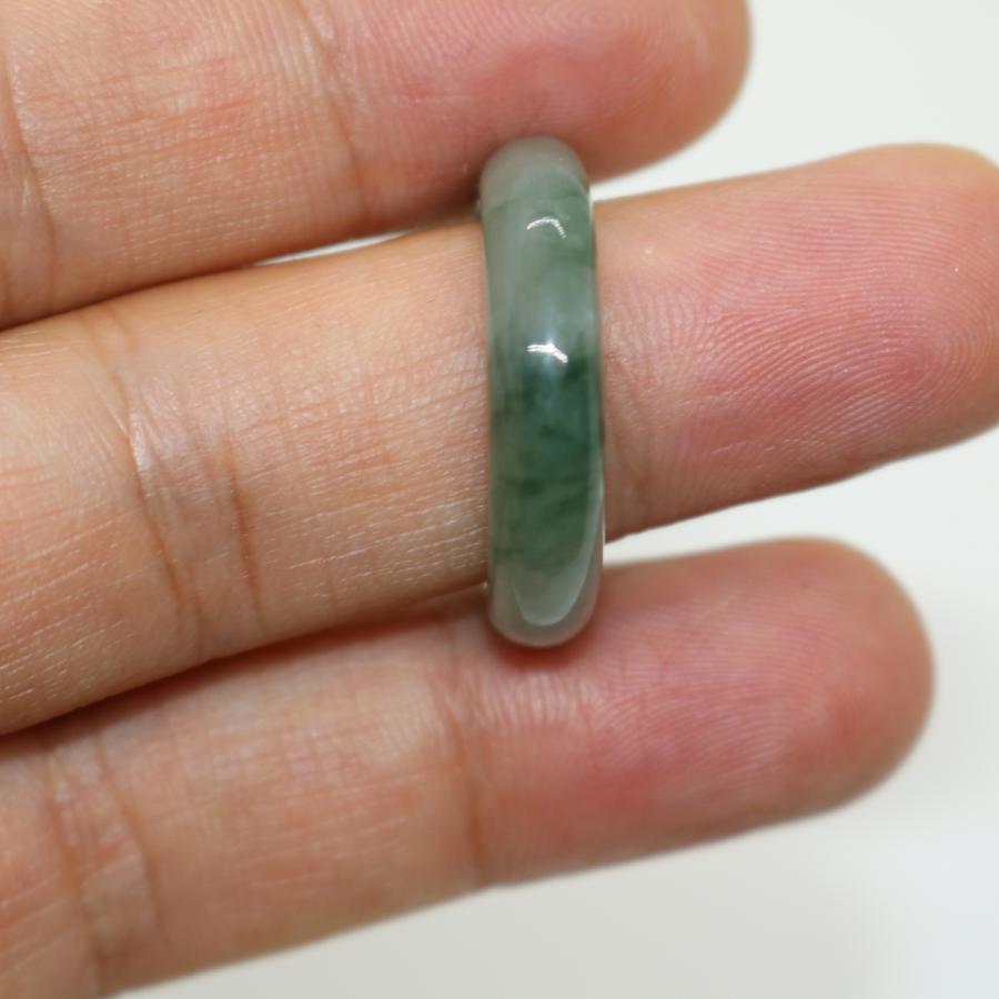男女兼用　19号　20号　指輪 リング ミャンマー天然翡翠A貨　ジェイダイト　ヒスイ　天然石　 送料無料 |  | 04
