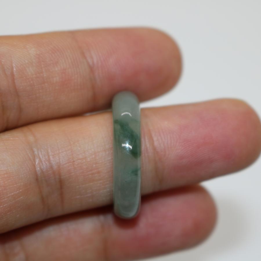男女兼用　19号　20号　指輪 リング ミャンマー天然翡翠A貨　ジェイダイト　ヒスイ　天然石　 送料無料 |  | 06