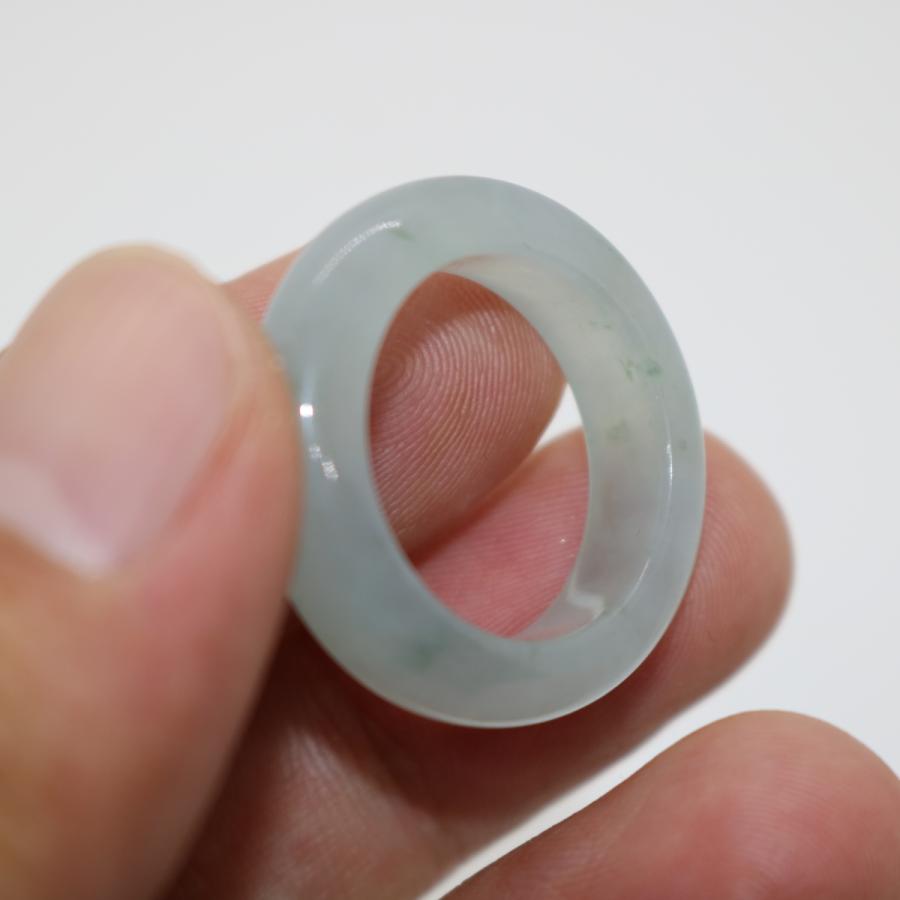 男女兼用　20号　19号　18号　指輪 リング ミャンマー天然翡翠　ジェイダイト　ヒスイ　A貨　天然石　 送料無料 |  | 06