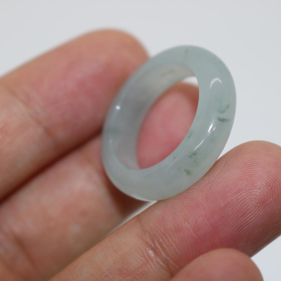 男女兼用　20号　19号　18号　指輪 リング ミャンマー天然翡翠　ジェイダイト　ヒスイ　A貨　天然石　 送料無料 |  | 08