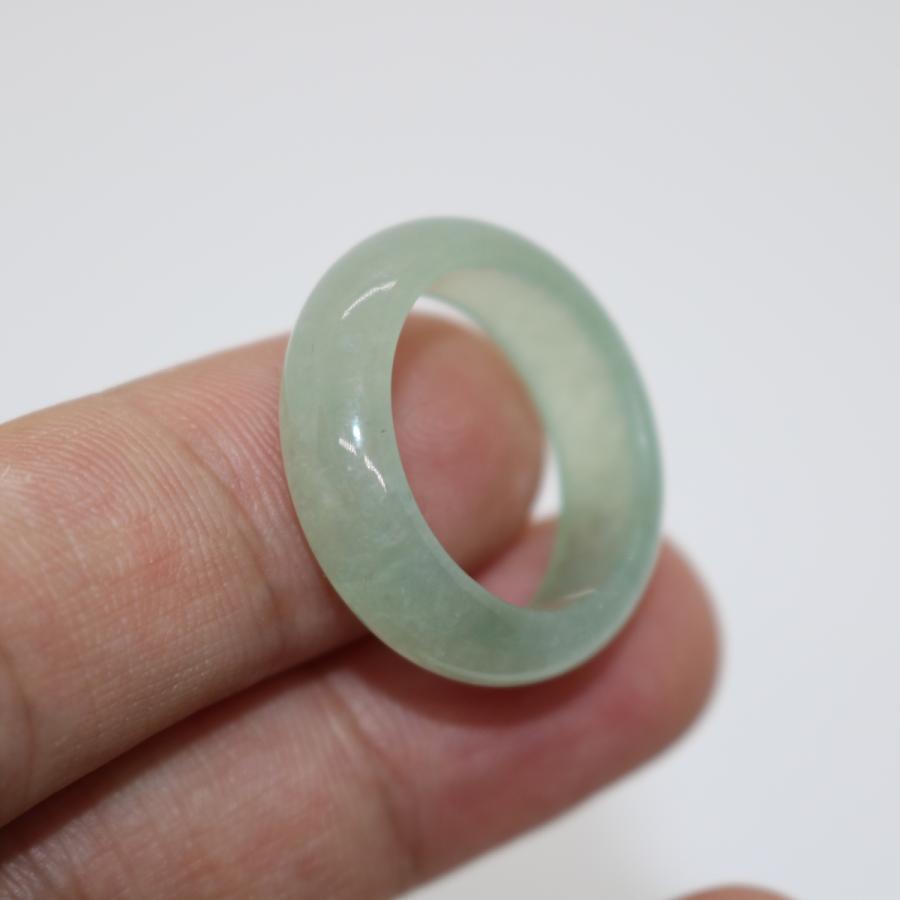 男女兼用　20号　19号　　指輪 リング ミャンマー天然翡翠　ジェイダイト　ヒスイ　A貨　天然石　 送料無料 |  | 04