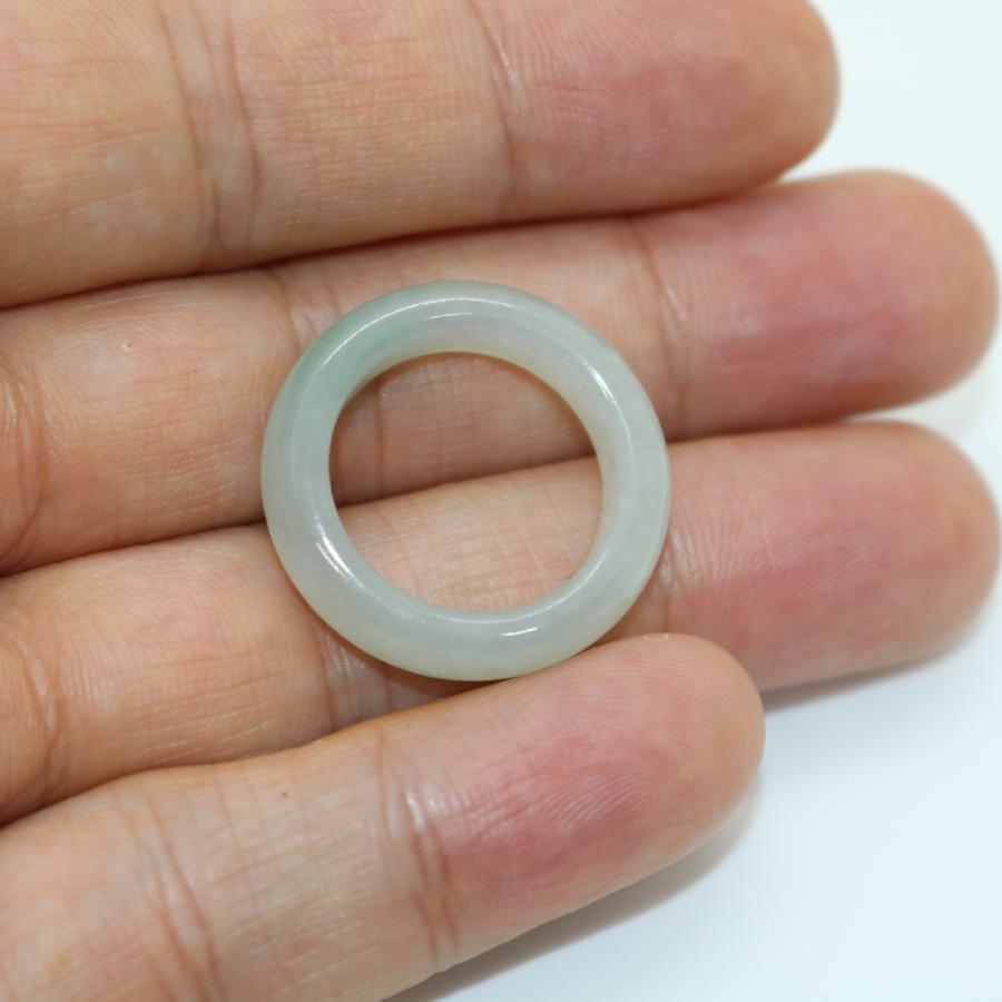 13号　14号　指輪 リング ミャンマー天然翡翠　ジェイダイト　ヒスイ　A貨　天然石　 送料無料 |  | 07