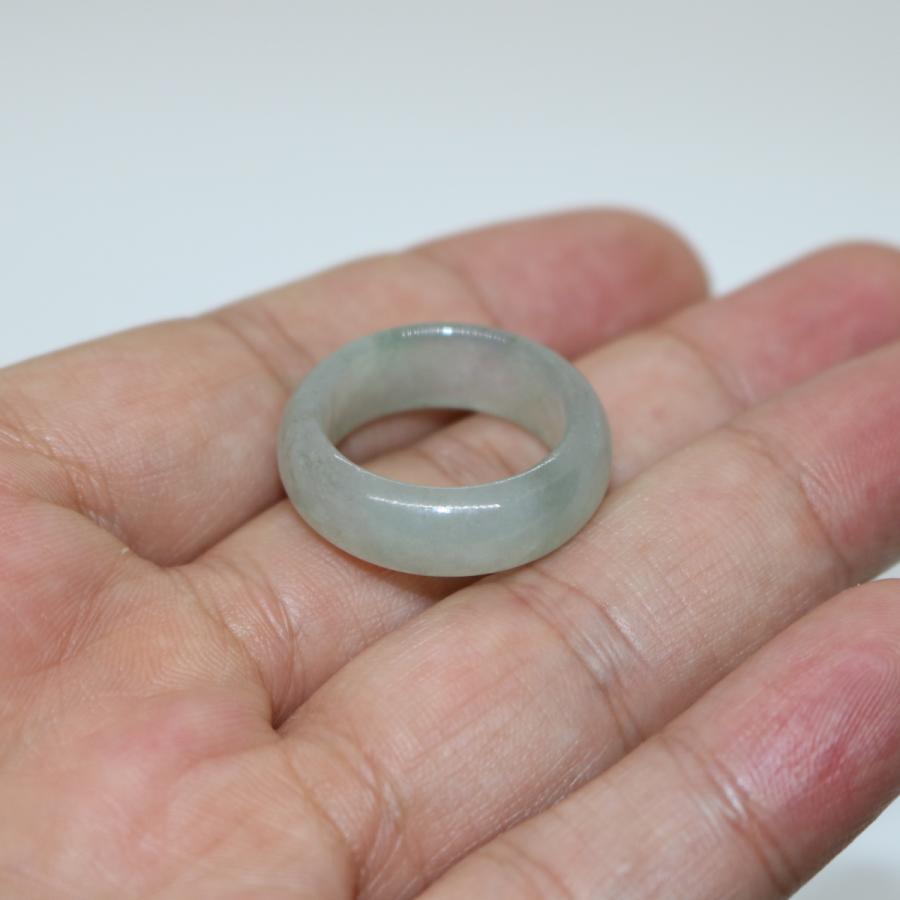 16号　17号　 指輪 リング ミャンマー天然翡翠　ジェイダイト　ヒスイ　A貨　天然石　 送料無料 |  | 07