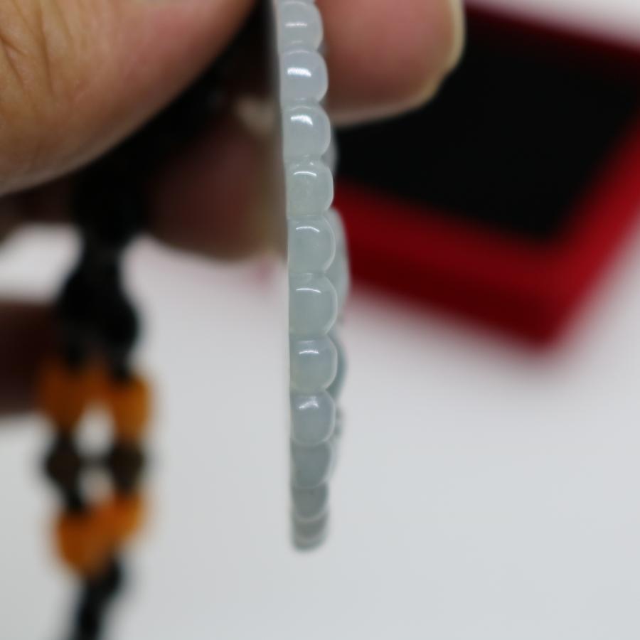 訳あり　ご縁　縁起観音菩薩　ミャンマー天然翡翠　ジェイダイト　ヒスイ　ペンダントヘッド　A貨　天然石　ネックレス　観音様　お守り　男女兼用 |  | 07