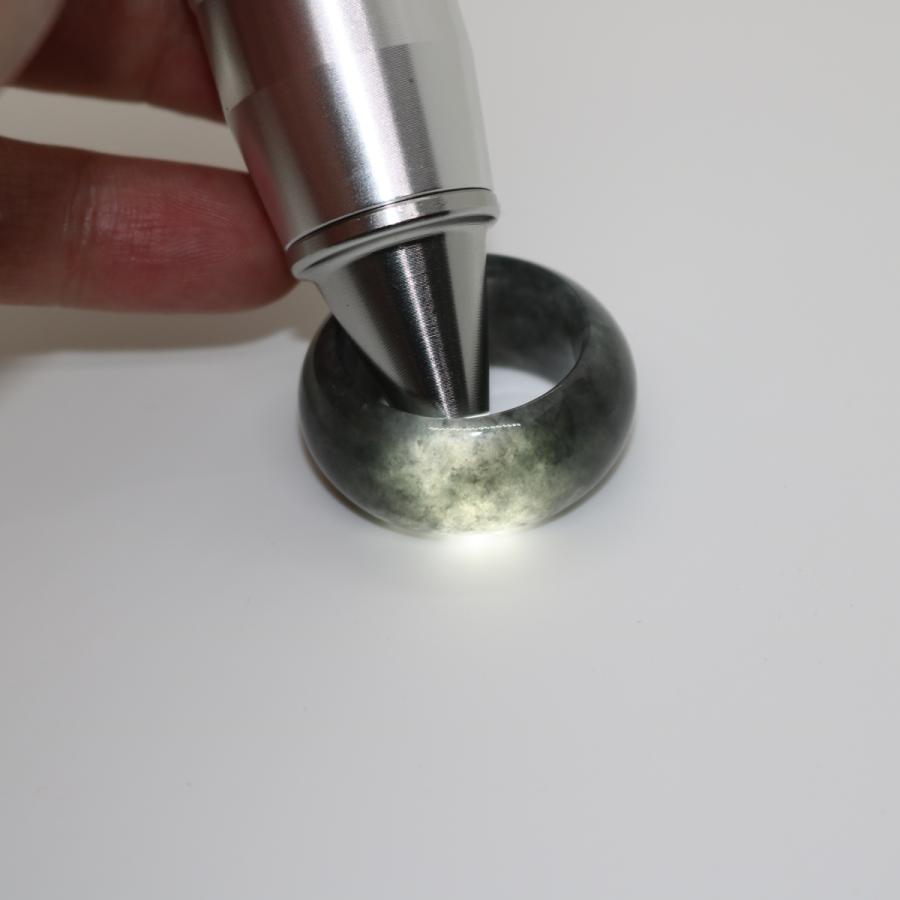 27号　28号　親指　指輪 リング ミャンマー天然翡翠　ジェイダイト　ヒスイ　A貨　天然石　 送料無料 |  | 08