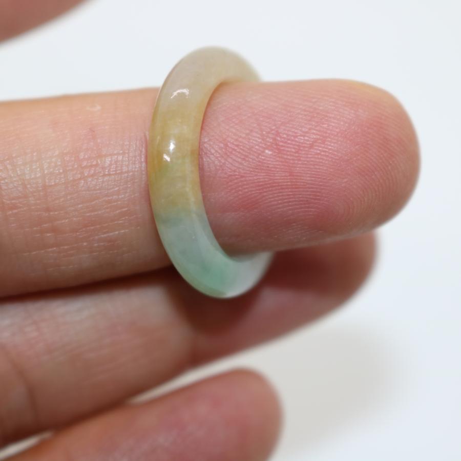 13号　14号　希少　多彩　指輪 リング ミャンマー天然翡翠　ジェイダイト　ヒスイ　A貨　天然石　 送料無料 |  | 01