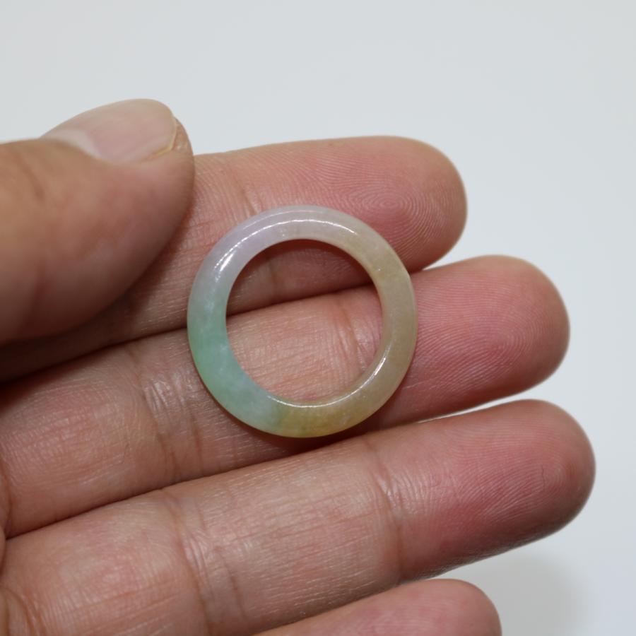 13号　14号　希少　多彩　指輪 リング ミャンマー天然翡翠　ジェイダイト　ヒスイ　A貨　天然石　 送料無料 |  | 04
