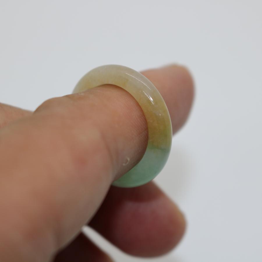 13号　14号　希少　多彩　指輪 リング ミャンマー天然翡翠　ジェイダイト　ヒスイ　A貨　天然石　 送料無料 |  | 06