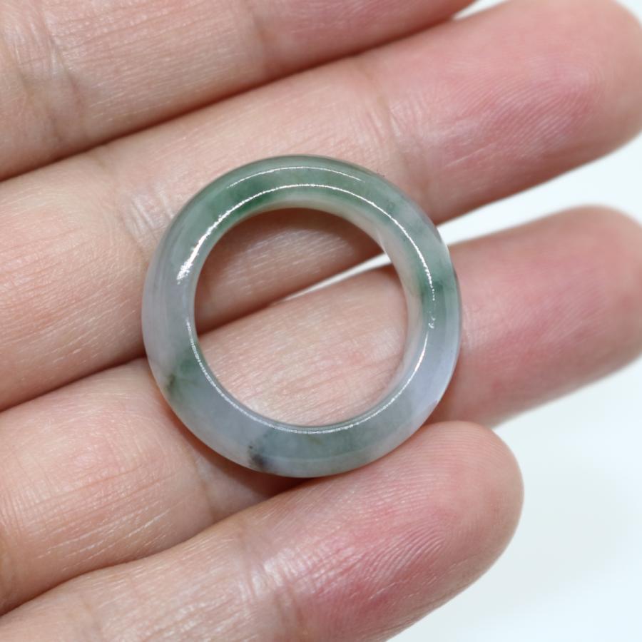 16号 17号　希少　多彩　男女兼用　指輪 リング ミャンマー天然翡翠　ジェイダイト　ヒスイ　A貨　天然石　 送料無料 |  | 01