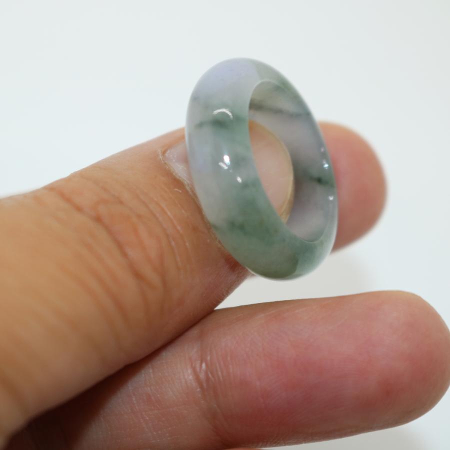 16号 17号　希少　多彩　男女兼用　指輪 リング ミャンマー天然翡翠　ジェイダイト　ヒスイ　A貨　天然石　 送料無料 |  | 02