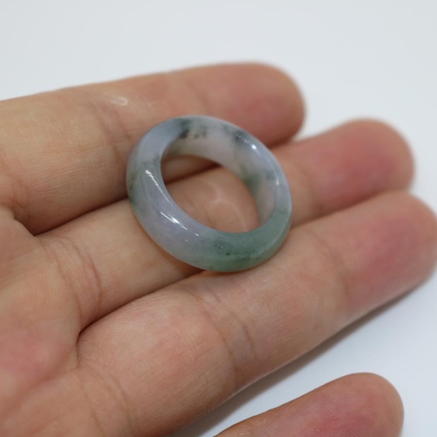 16号 17号　希少　多彩　男女兼用　指輪 リング ミャンマー天然翡翠　ジェイダイト　ヒスイ　A貨　天然石　 送料無料 |  | 08