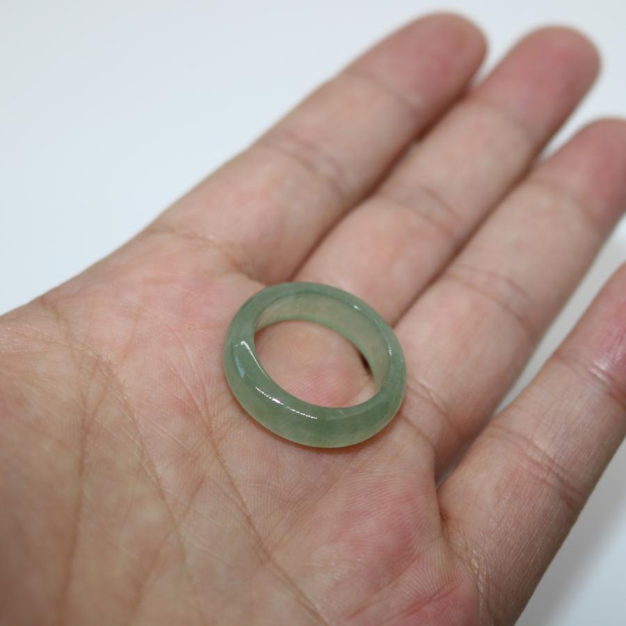 16号　17号　 指輪 リング ミャンマー天然翡翠　ジェイダイト　ヒスイ　A貨　天然石　 送料無料 |  | 07