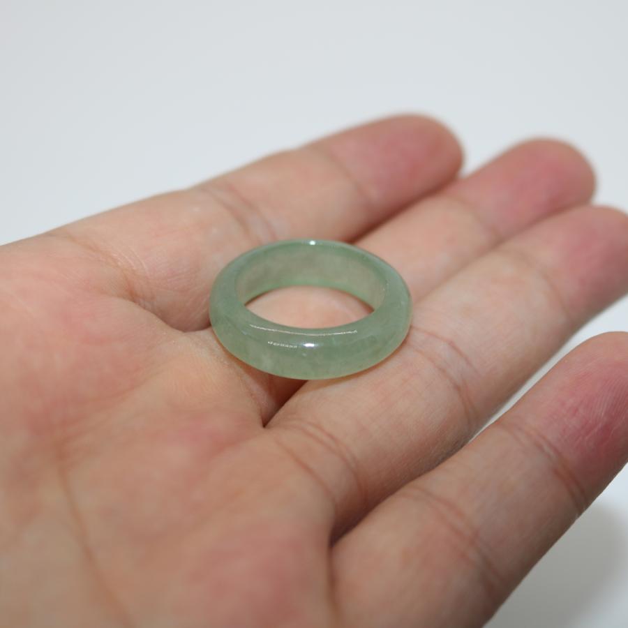 16号　17号　 指輪 リング ミャンマー天然翡翠　ジェイダイト　ヒスイ　A貨　天然石　 送料無料 |  | 04