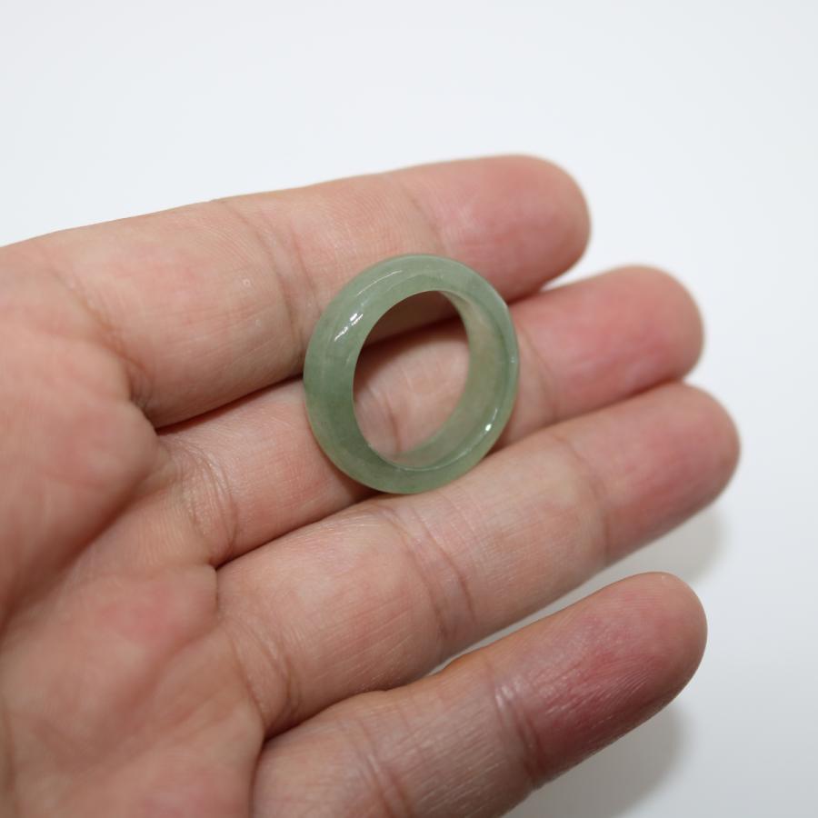 16号　17号　 指輪 リング ミャンマー天然翡翠　ジェイダイト　ヒスイ　A貨　天然石　 送料無料 |  | 06