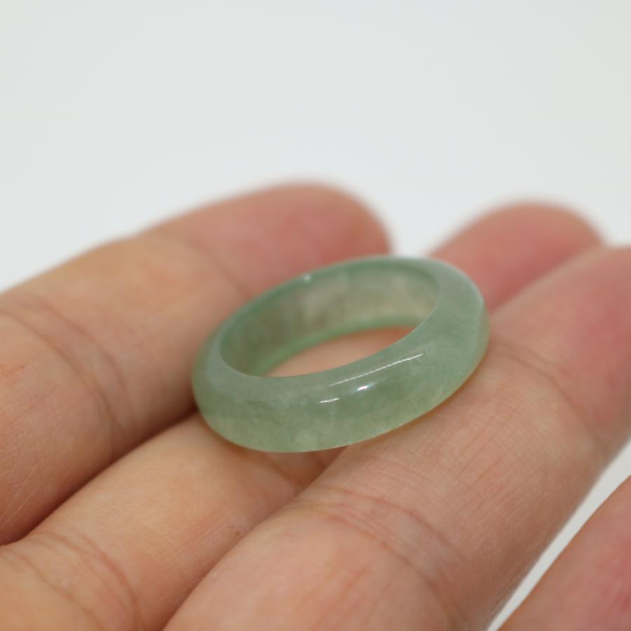16号　17号　 指輪 リング ミャンマー天然翡翠　ジェイダイト　ヒスイ　A貨　天然石　 送料無料 |  | 07