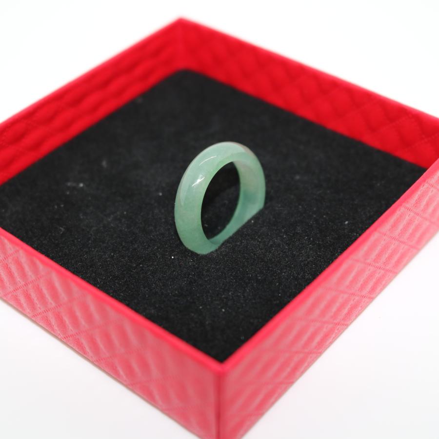 16/17号　 指輪 リング ミャンマー天然翡翠　ジェイダイト　ヒスイ　A貨　天然石　 送料無料 |  | 01