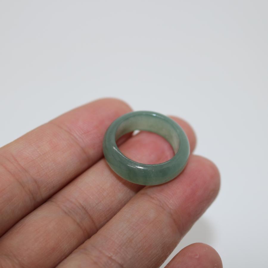 13号　14号　 指輪 リング ミャンマー天然翡翠　ジェイダイト　ヒスイ　A貨　天然石　 送料無料 |  | 10