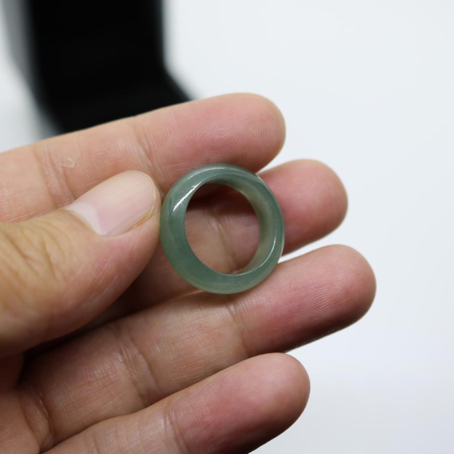 13号　14号　 指輪 リング ミャンマー天然翡翠　ジェイダイト　ヒスイ　A貨　天然石　 送料無料 |  | 03