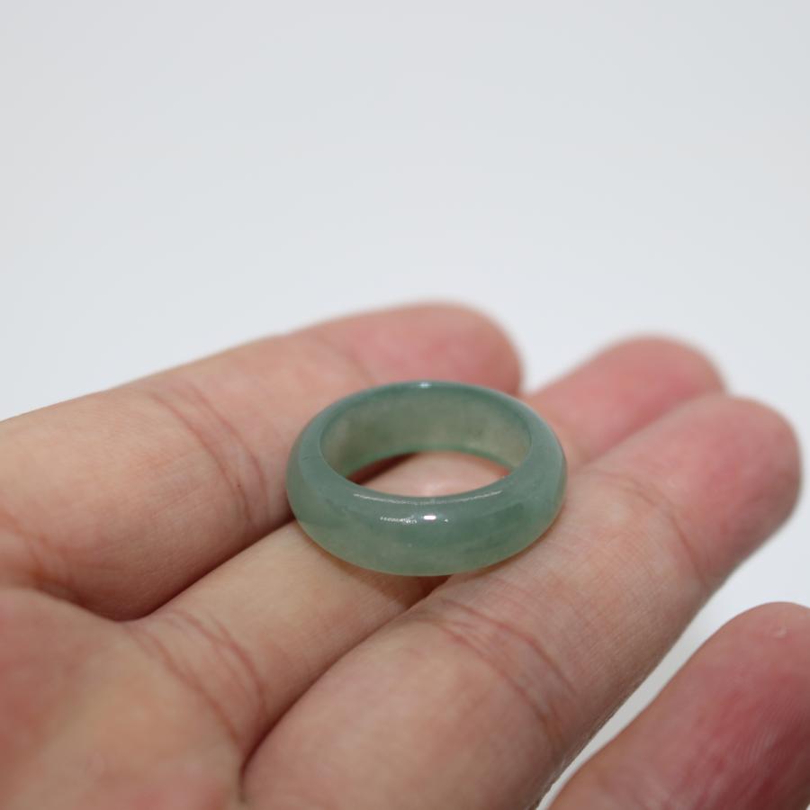 13号　14号　 指輪 リング ミャンマー天然翡翠　ジェイダイト　ヒスイ　A貨　天然石　 送料無料 |  | 04