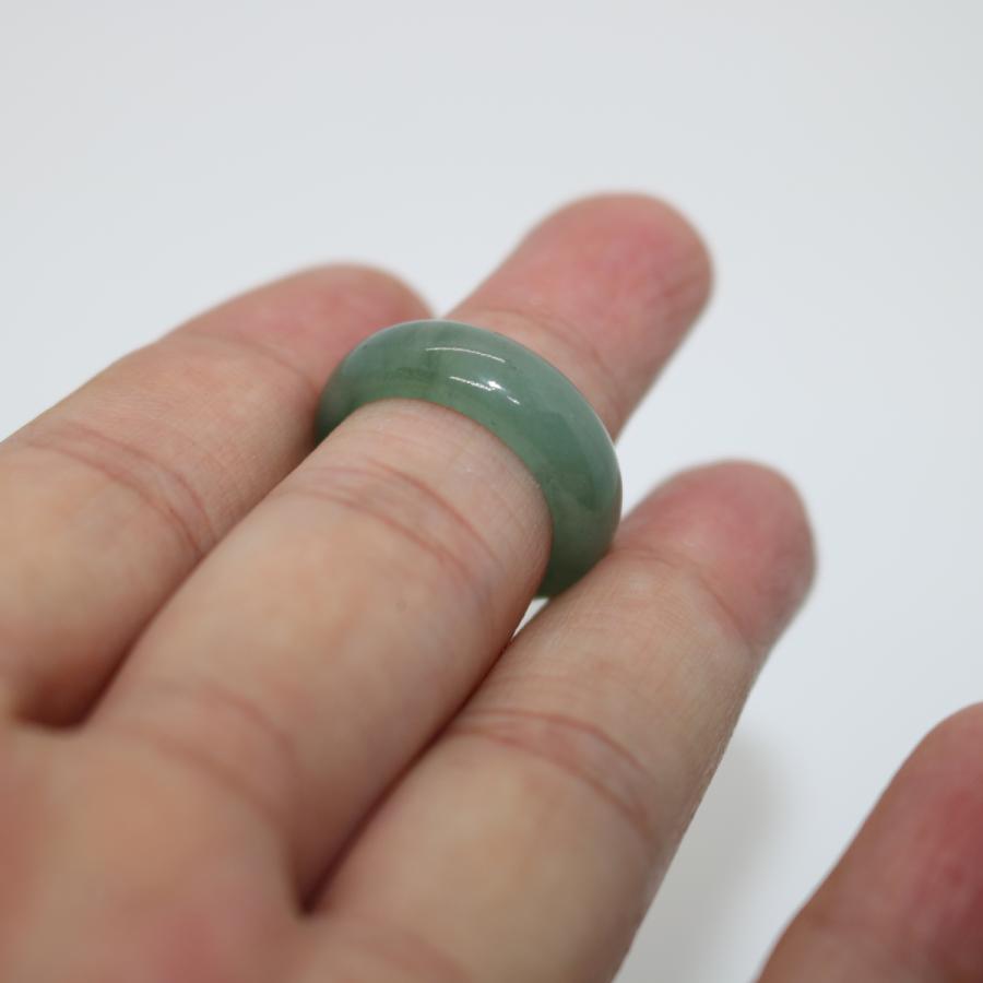 13号　14号　 指輪 リング ミャンマー天然翡翠　ジェイダイト　ヒスイ　A貨　天然石　 送料無料 |  | 05
