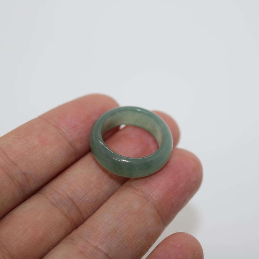 13号　14号　 指輪 リング ミャンマー天然翡翠　ジェイダイト　ヒスイ　A貨　天然石　 送料無料 |  | 09