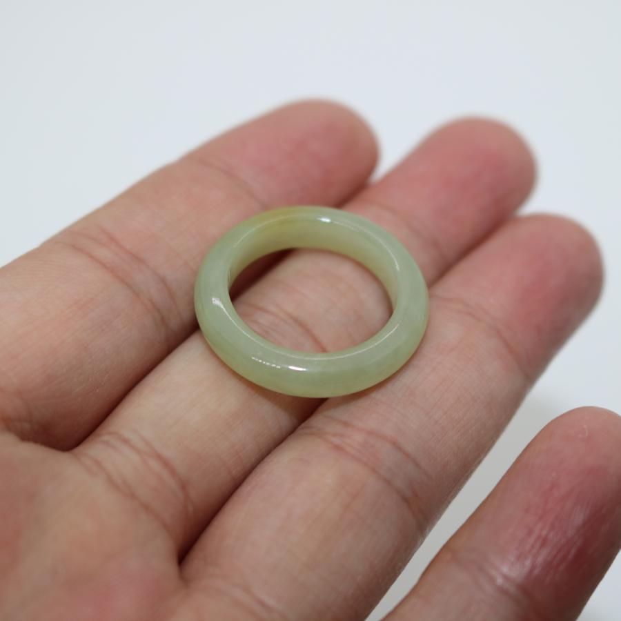 16号　17号　 指輪 リング ミャンマー天然翡翠　ジェイダイト　黄翡翠　ヒスイ　A貨　天然石　 送料無料 |  | 05