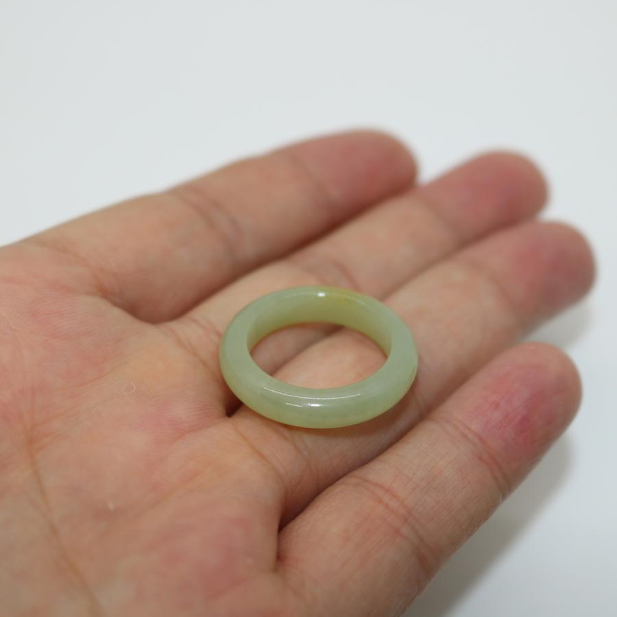 16号　17号　 指輪 リング ミャンマー天然翡翠　ジェイダイト　黄翡翠　ヒスイ　A貨　天然石　 送料無料 |  | 06
