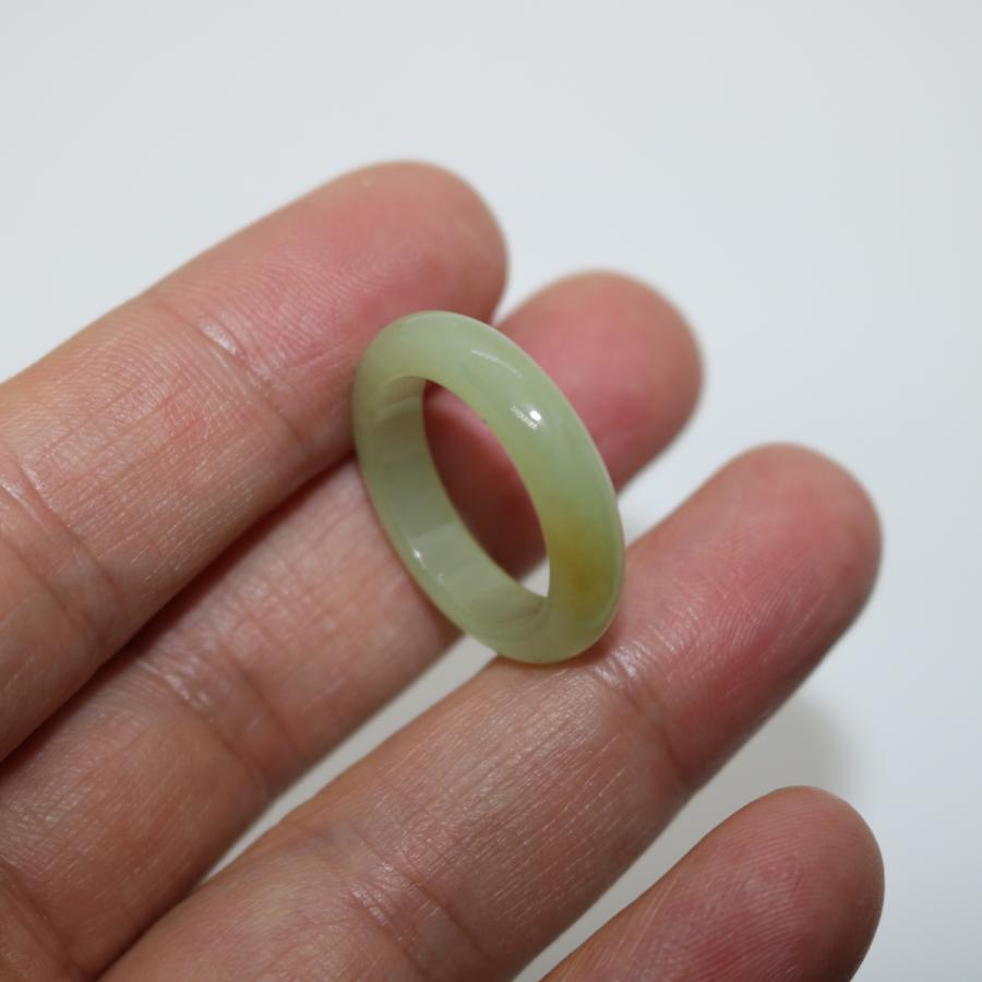 16号　17号　 指輪 リング ミャンマー天然翡翠　ジェイダイト　黄翡翠　ヒスイ　A貨　天然石　 送料無料 |  | 09