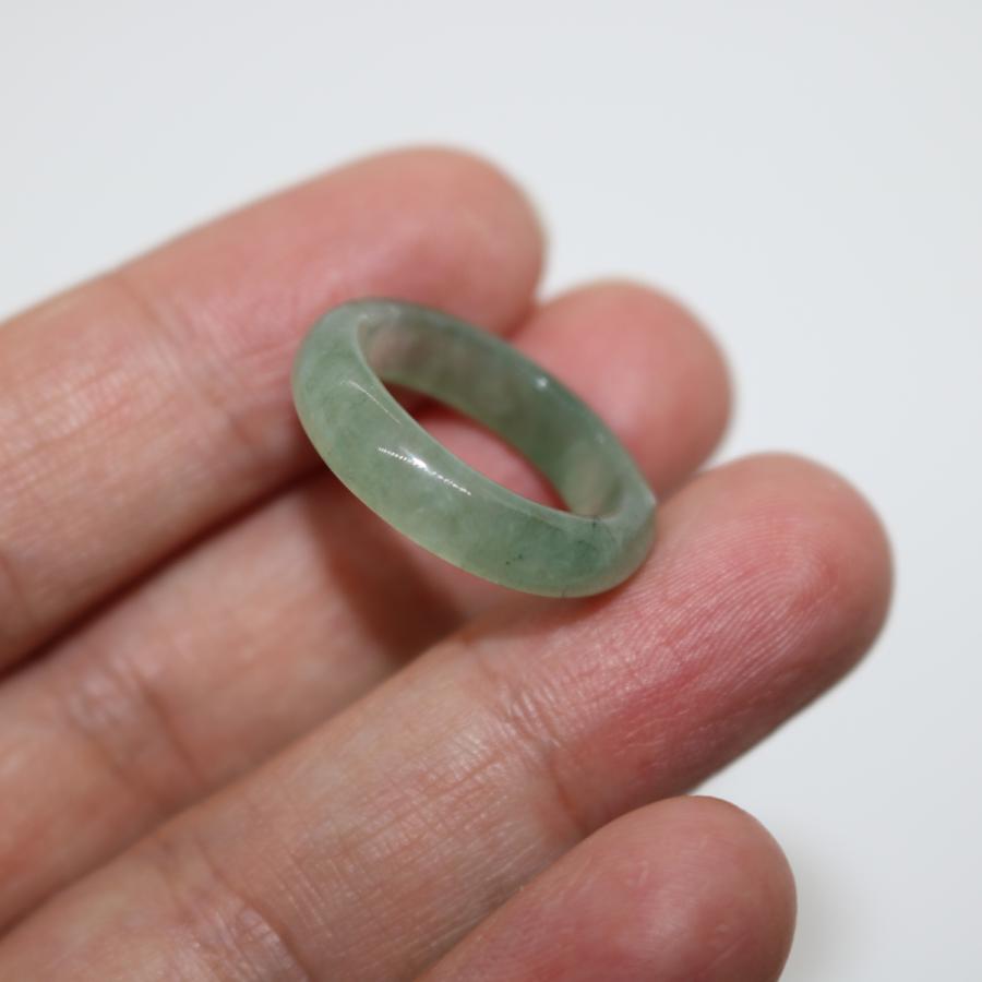 わけあり　13号　14号　 指輪 リング ミャンマー天然翡翠　ジェイダイト　ヒスイ　A貨　天然石　 送料無料 |  | 03