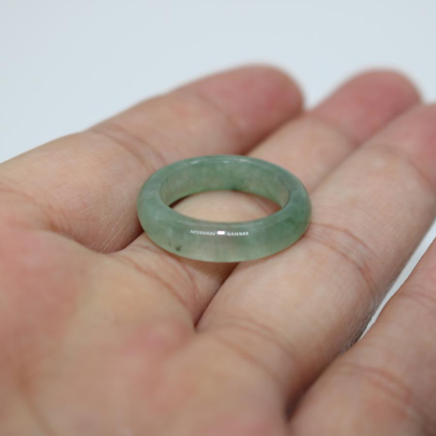 わけあり　13号　14号　 指輪 リング ミャンマー天然翡翠　ジェイダイト　ヒスイ　A貨　天然石　 送料無料 |  | 05