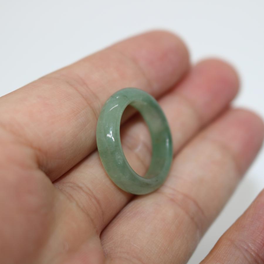 わけあり　13号　14号　 指輪 リング ミャンマー天然翡翠　ジェイダイト　ヒスイ　A貨　天然石　 送料無料 |  | 07