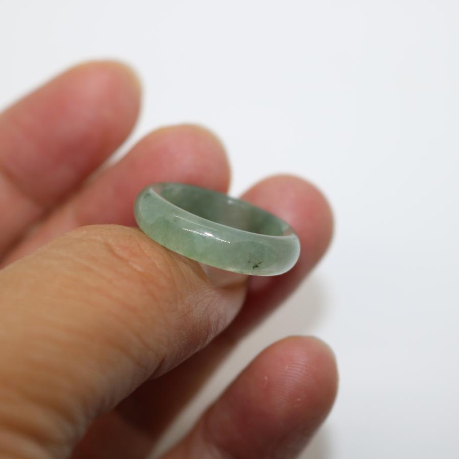 わけあり　13号　14号　 指輪 リング ミャンマー天然翡翠　ジェイダイト　ヒスイ　A貨　天然石　 送料無料 |  | 09