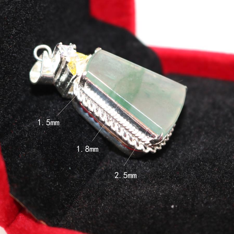 平安無事牌お守り　プレート　ミャンマー天然A貨翡翠　ジェイダイト　ヒスイ　ペンダントヘッド　　天然石　ネックレス　送料無料 |  | 01