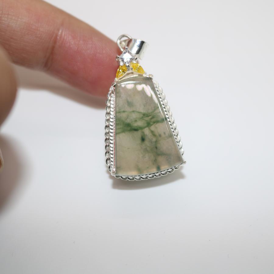 平安無事牌お守り　プレート　ミャンマー天然A貨翡翠　ジェイダイト　ヒスイ　ペンダントヘッド　　天然石　ネックレス　送料無料 |  | 02