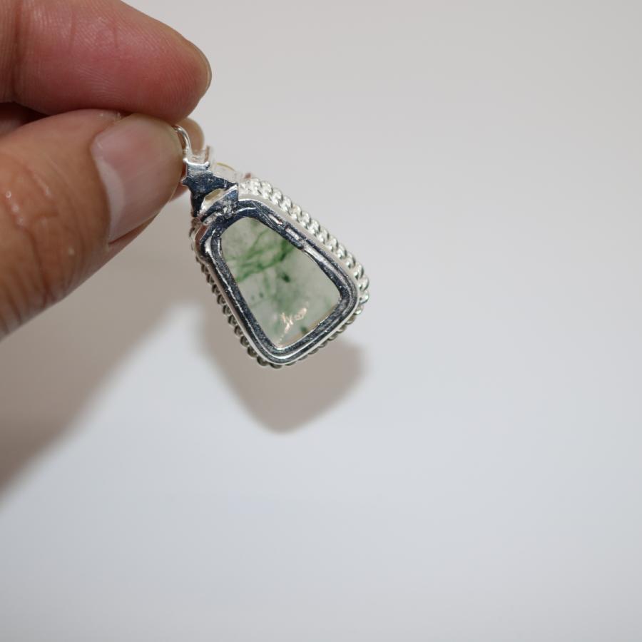 平安無事牌お守り　プレート　ミャンマー天然A貨翡翠　ジェイダイト　ヒスイ　ペンダントヘッド　　天然石　ネックレス　送料無料 |  | 04