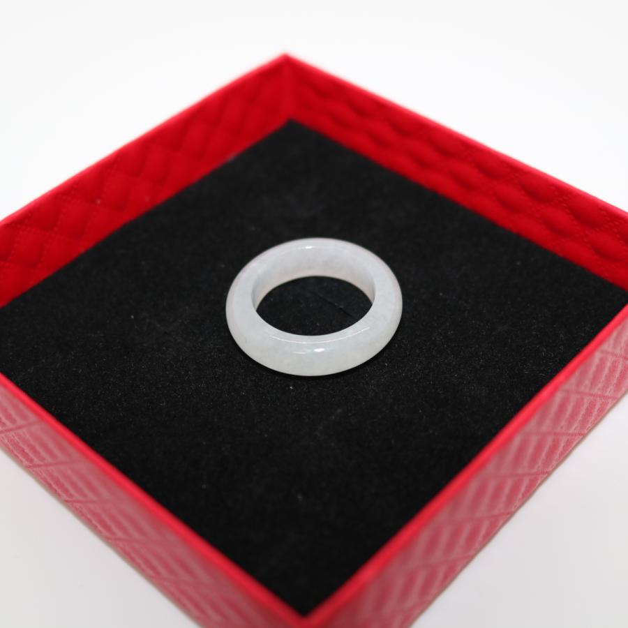 16/17号 指輪 くりぬきリング ミャンマー天然翡翠 ジェイダイト ヒスイ A貨 天然石 送料無料 |  | 02