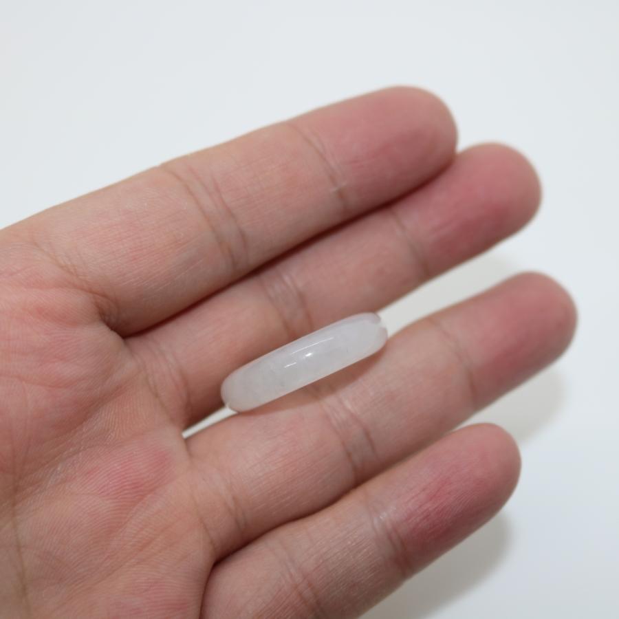 16/17号 指輪 くりぬきリング ミャンマー天然翡翠 ジェイダイト ヒスイ A貨 天然石 送料無料 |  | 03