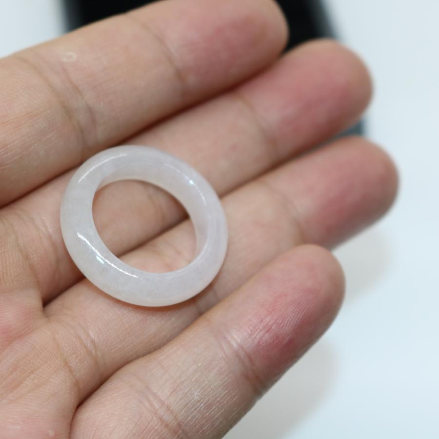 16/17号 指輪 くりぬきリング ミャンマー天然翡翠 ジェイダイト ヒスイ A貨 天然石 送料無料 |  | 06