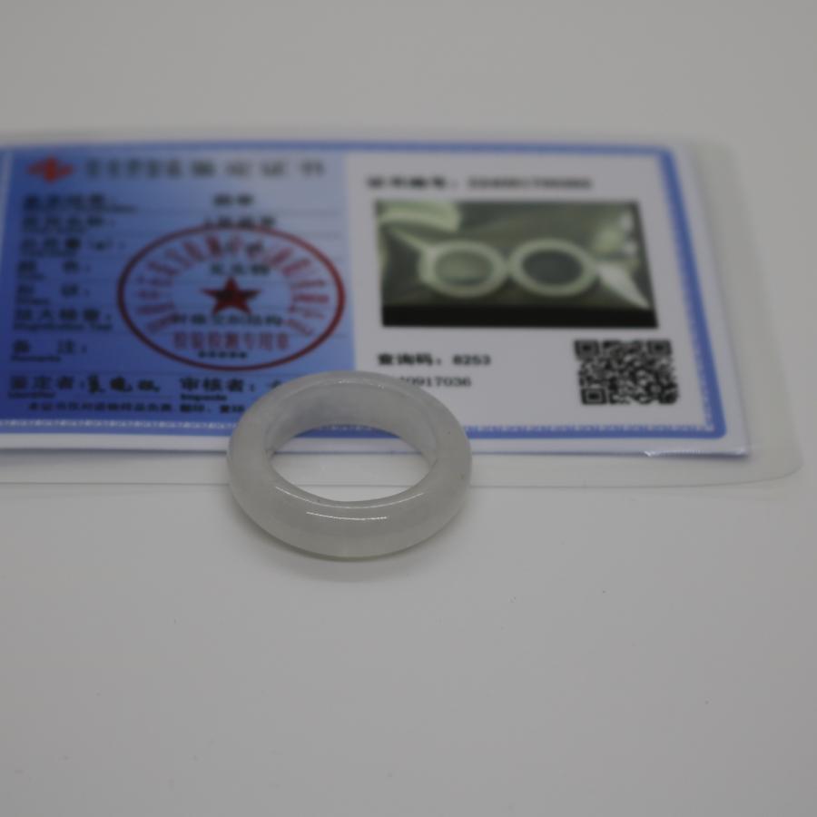 わけあり 16/17号 指輪 くりぬきリング ミャンマー天然翡翠 ジェイダイト ヒスイ A貨 天然石 送料無料 |  | 12