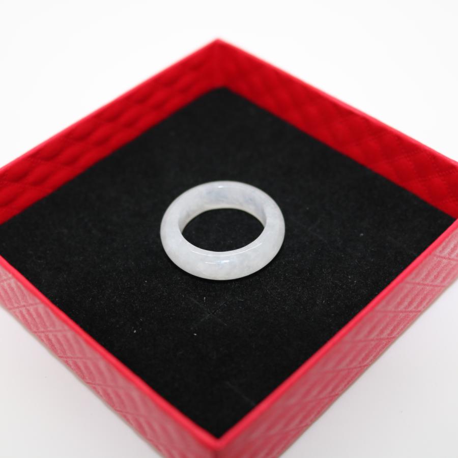 わけあり 16/17号 指輪 くりぬきリング ミャンマー天然翡翠 ジェイダイト ヒスイ A貨 天然石 送料無料 |  | 02