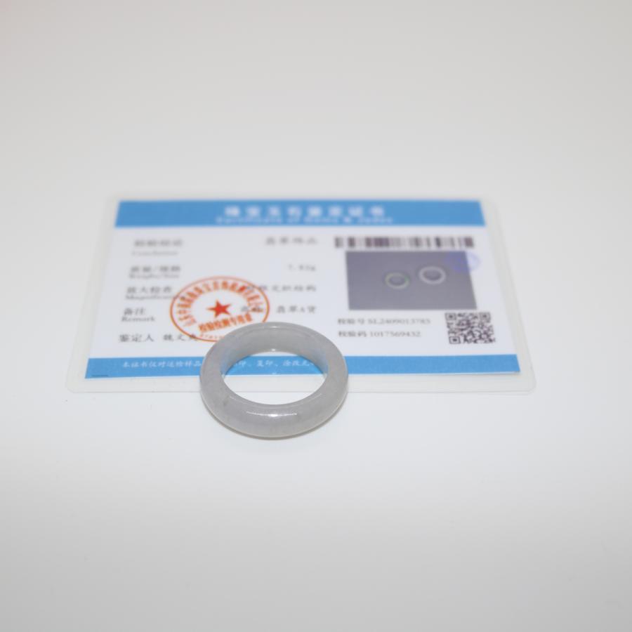 18/19号 指輪 くりぬきリング ミャンマー天然翡翠 ジェイダイト ヒスイ A貨 天然石 送料無料 |  | 10