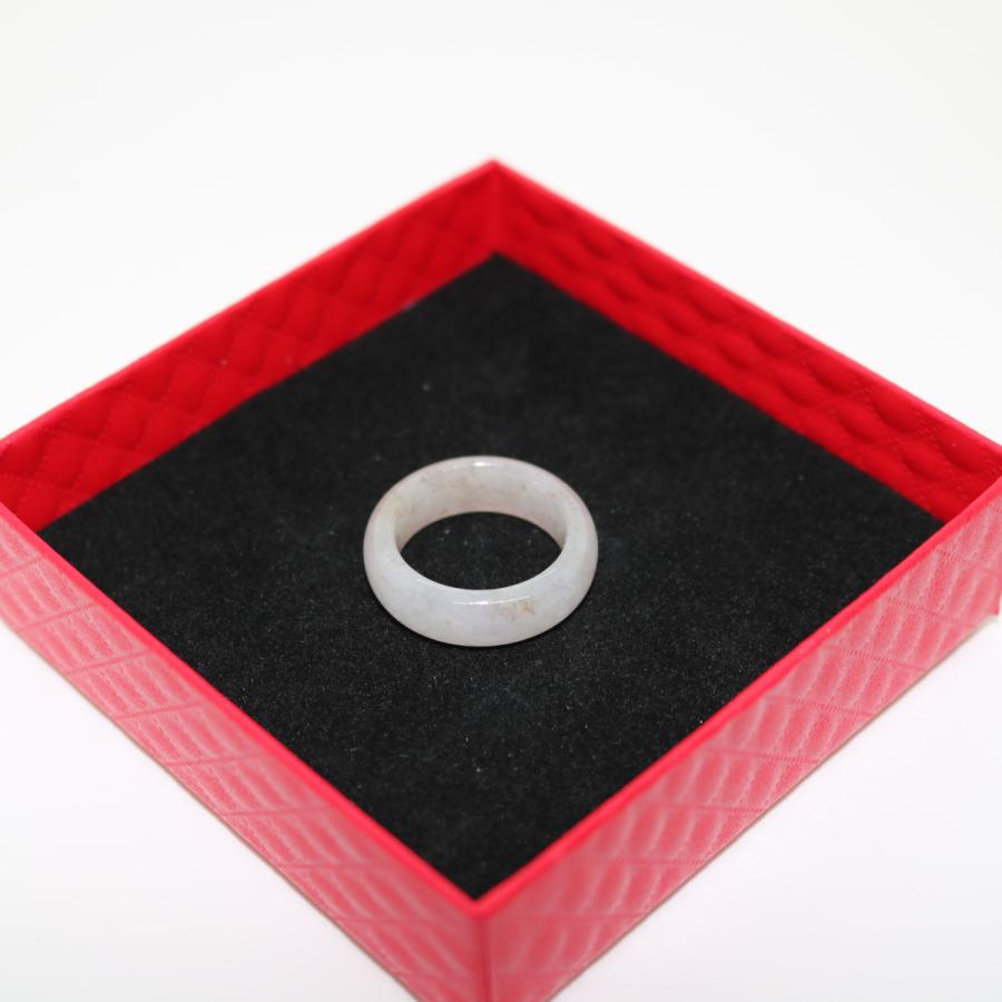 16号　希少 ドナーツ　指輪 くりぬきリング ミャンマー天然翡翠　ジェイダイト　ヒスイ　A貨　天然石　 送料無料 |  | 03