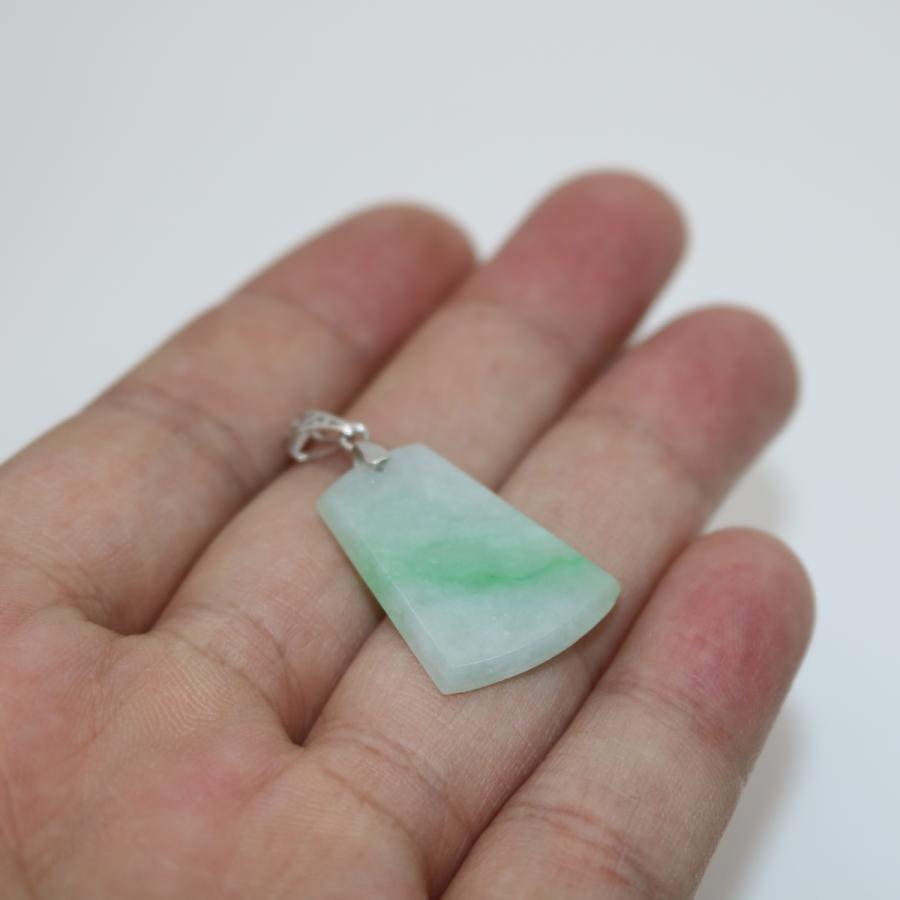 平安無事牌お守り　プレート　ミャンマー天然A貨翡翠　ジェイダイト　ヒスイ　ペンダントヘッド　 天然石　送料無料 |  | 06