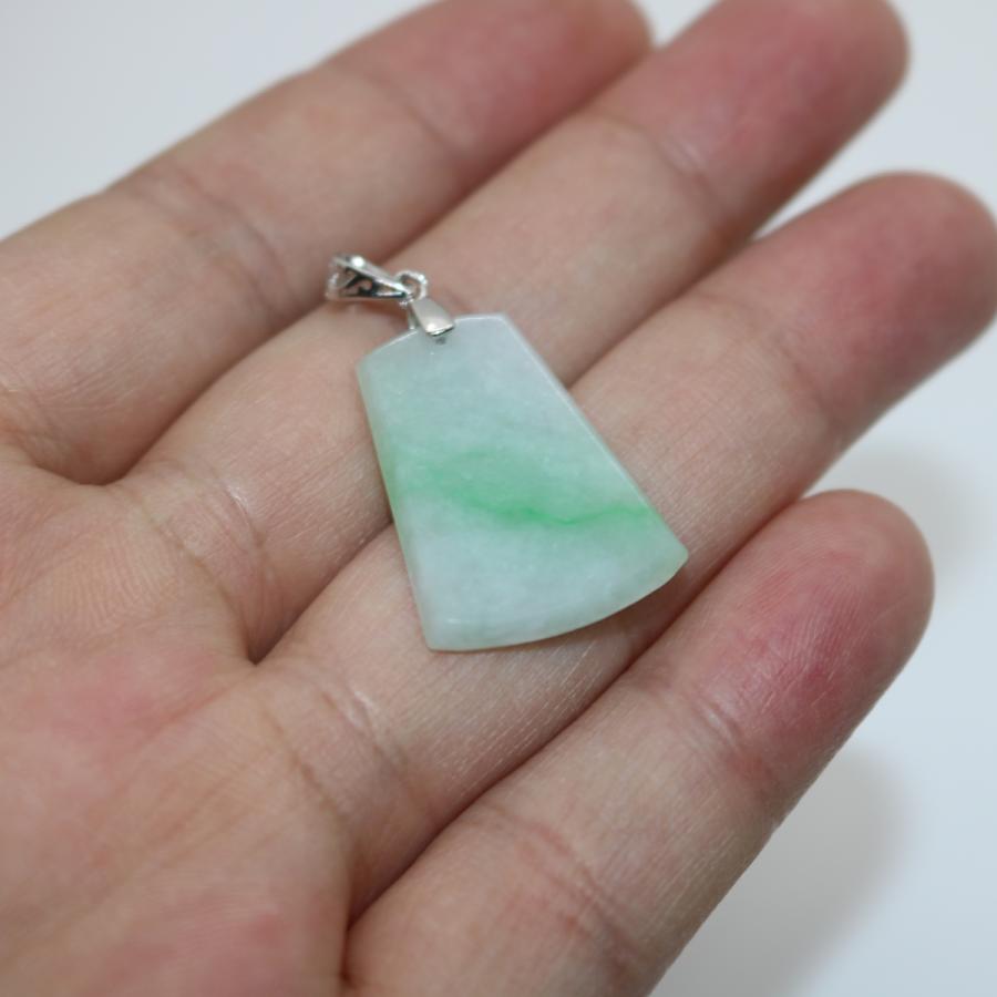 平安無事牌お守り　プレート　ミャンマー天然A貨翡翠　ジェイダイト　ヒスイ　ペンダントヘッド　 天然石　送料無料 |  | 07